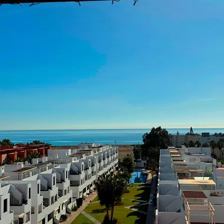 Appartamento Atico Con Vistas Al Mar Y Piscina Privada Vera Esterno foto