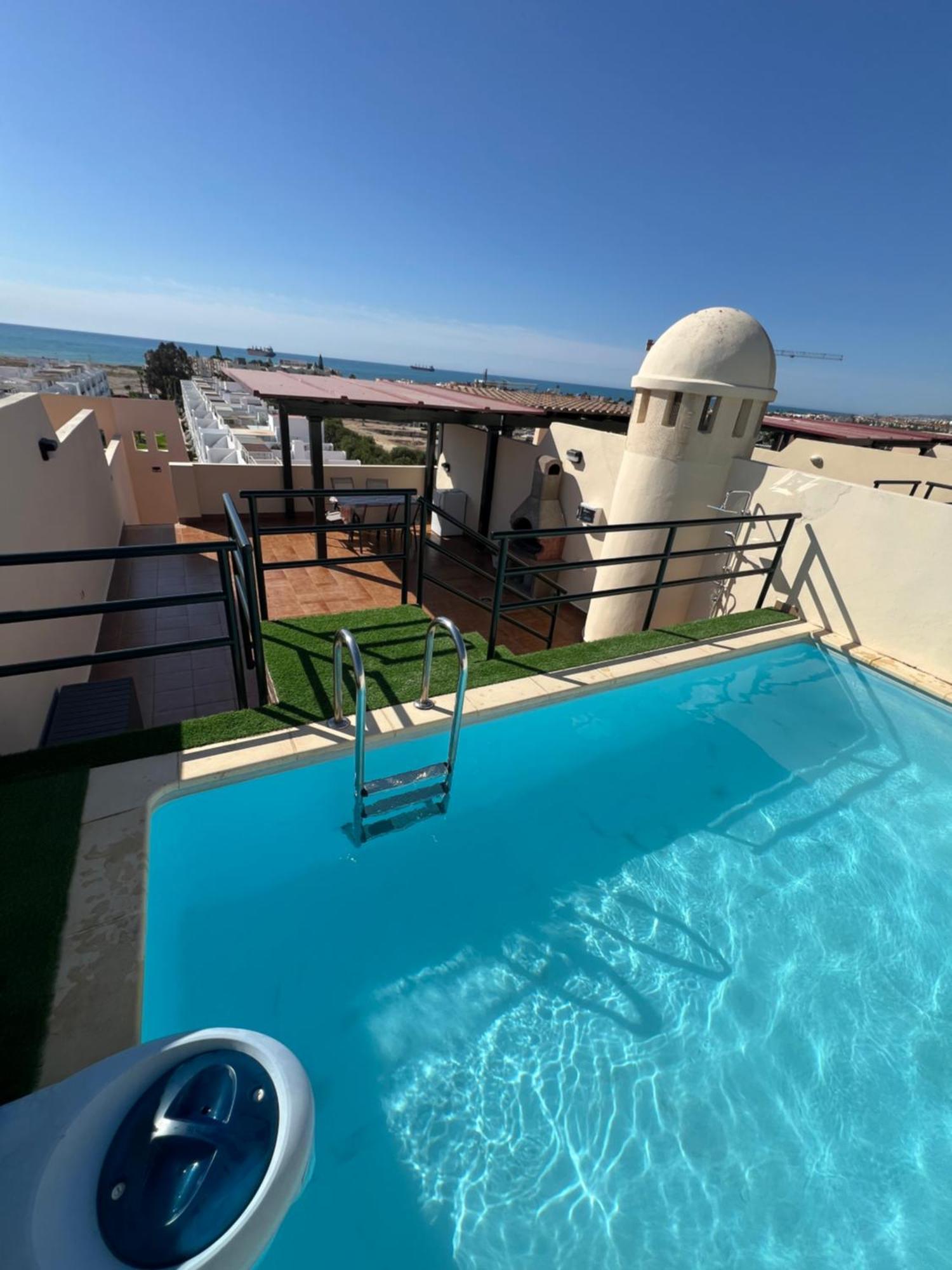 Atico Con Vistas Al Mar Y Piscina Privada Apartment Vera
